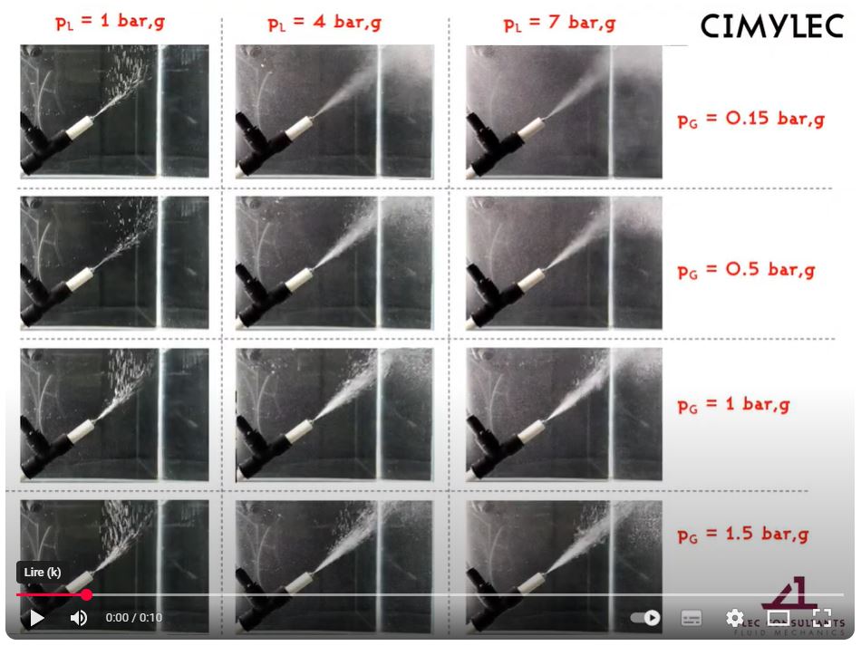 CIMYLEC microbubbles in-line in-pipe